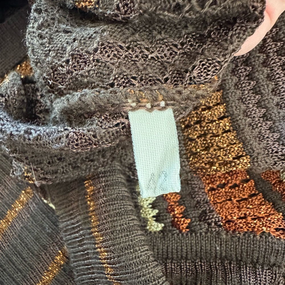 M Missoni Knit Cardigan with Belt - Picture 7 of 9